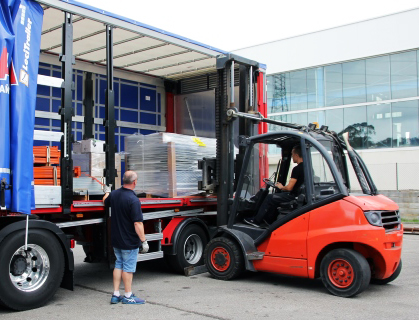 44 toneladas transporte de mercancías