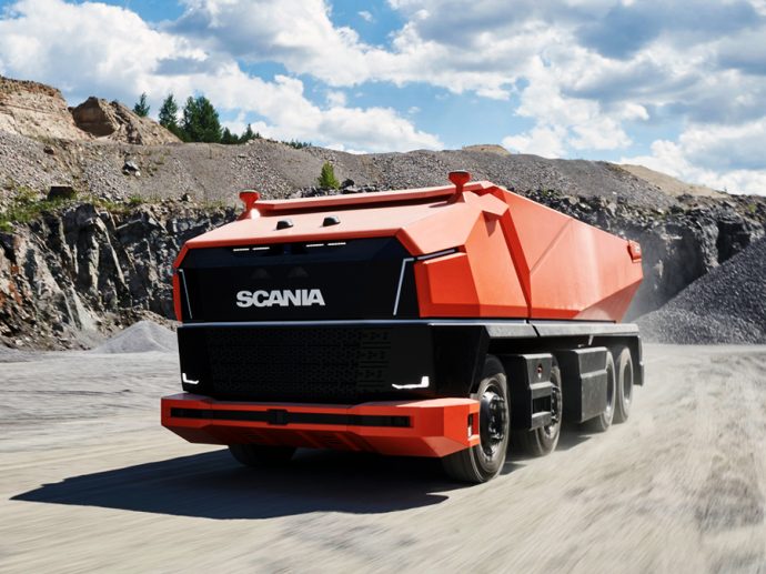 camión sin cabina Scania AXL