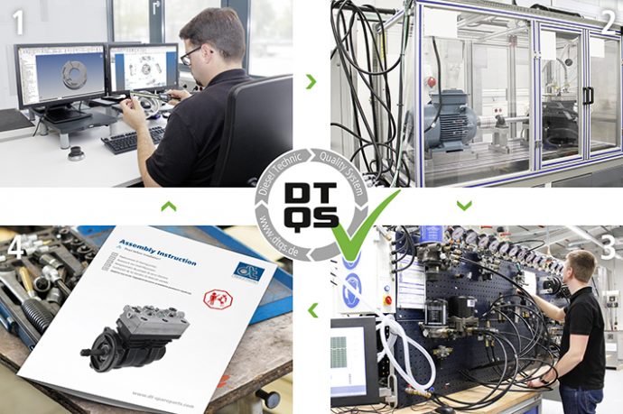 Diesel Technic nuevas mejoras control de calidad DTQS