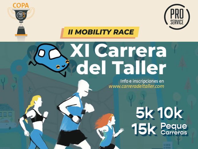 PRO Service colabora con la II Mobility Race - XI Carrera del Taller 2022