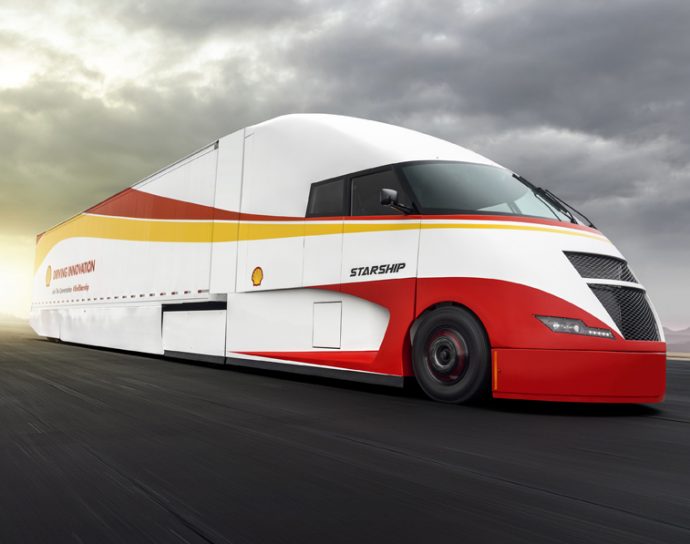 Shell camión Starship