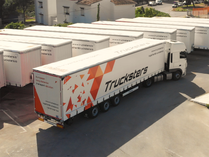 startup española Trucksters suma 50 nuevos remolques Krone Mega Liner a su flota