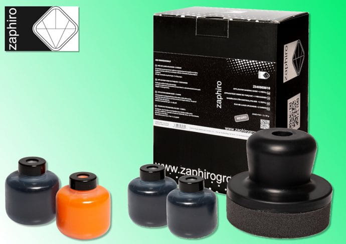 Zaphiro kit de guía de lijado en polvo